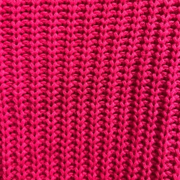 SHEIN Deep Pink Knit Sweater - Picture 4 of 5